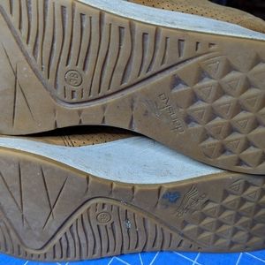 Birkenstock leather lace up sneakers